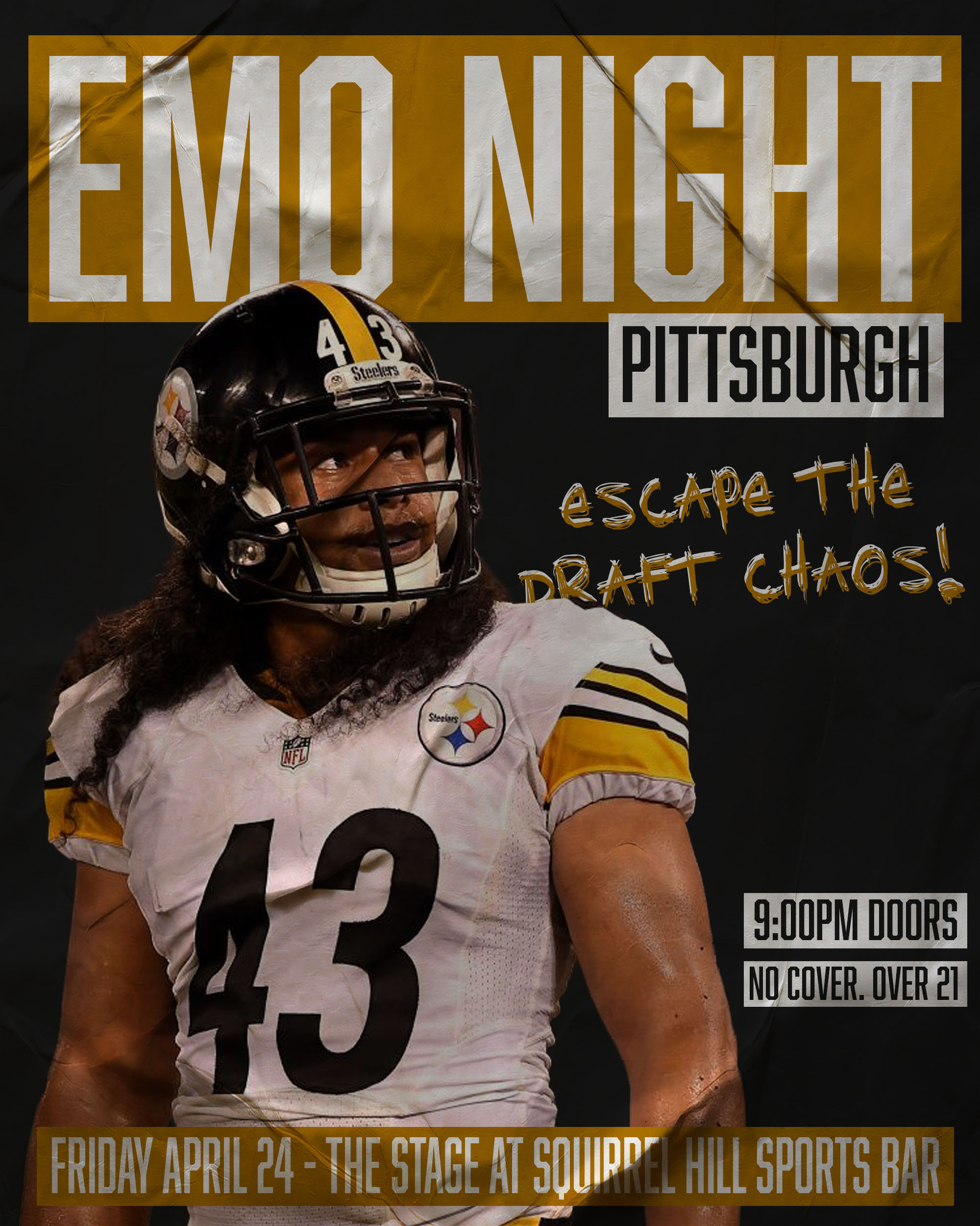 Emo Night event poster