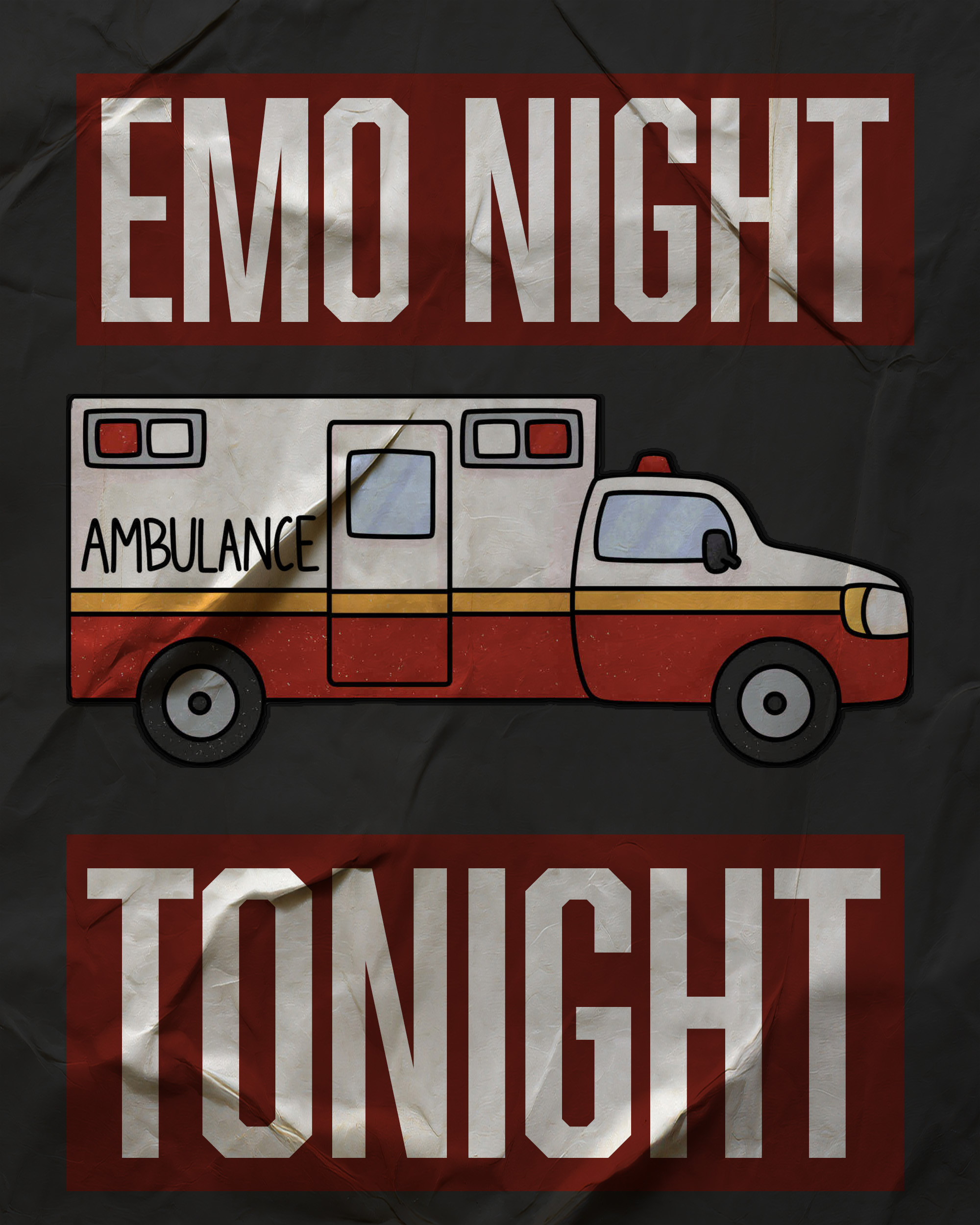 Pittsburgh Emo Night - September 25 - Late Night Party - Free event poster