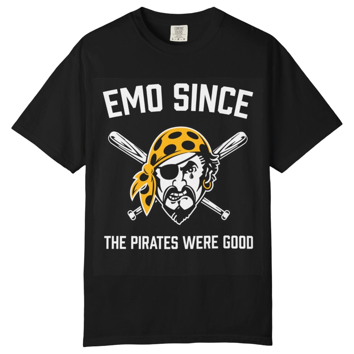 Emo Since the Pirates Were Good T-Shirt merch image